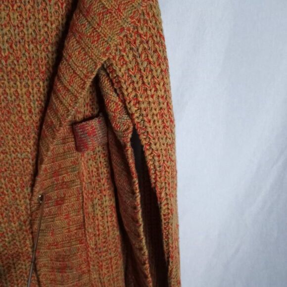 New Directions Women's Knit Scoop Neck Multi Color Long Sleeve Western Sweater L - Picture 8 of 12